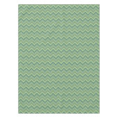 Nappe Bandes de zigzag vert olive (Devant)