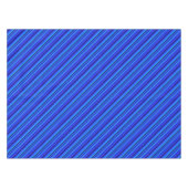 Nappe Bandes diagonales bleues (Devant (Horizontal))