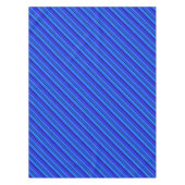 Nappe Bandes diagonales bleues (Devant)