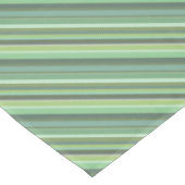 Nappe Bandes diagonales vert olive (Angle)