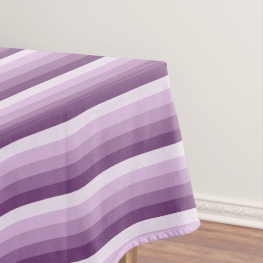 Nappe Bandes d'ombre prune violette (In Situ)