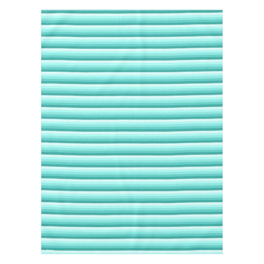 Nappe Bandes d'ombre turquoise (Devant)