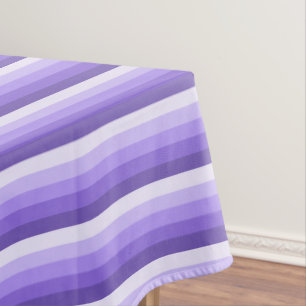 Nappe Bandes d'ombre violette