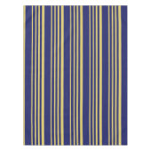 Nappe Bandes d'or et de marine à motifs (Devant)