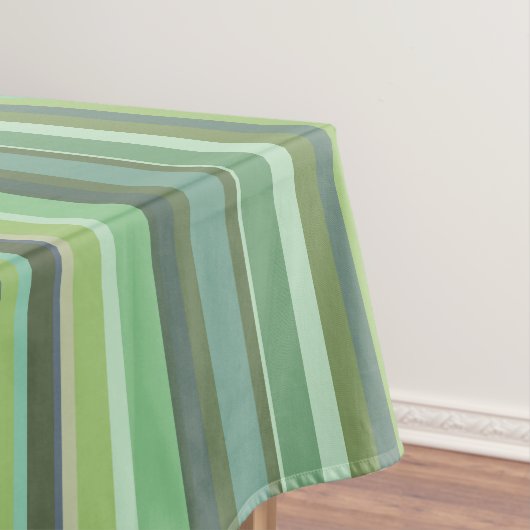 Nappe Bandes horizontales vert olive (In Situ)