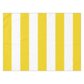 Nappe Bandes Jaunes, Blancs, Motif rayé (Devant (Horizontal))