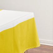 Nappe Bandes Jaunes, Blancs, Motif rayé (In Situ)