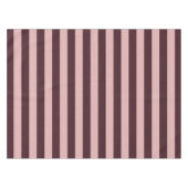 Nappe Bandes marron et roses (Devant (Horizontal))