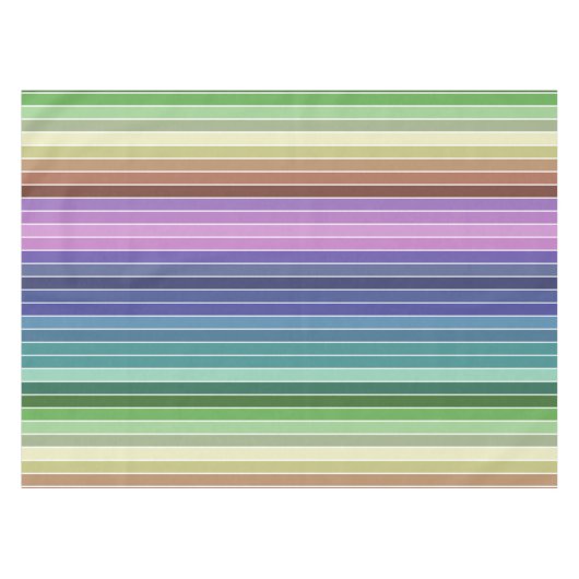 Nappe Bandes multicolores (Devant (Horizontal))