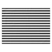 Nappe Bandes noires et blanches à motifs d'Halloween (Devant (Horizontal))
