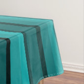 Nappe Bandes noires turquoises (In Situ)