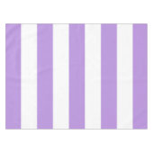 Nappe Bandes pourpres, Blancs, Motif rayé (Devant (Horizontal))