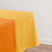 Nappe Bandes rétro en diagonale violette et orange (In Situ)
