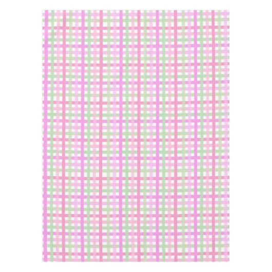 Nappe Bandes, rose, vert (Devant)