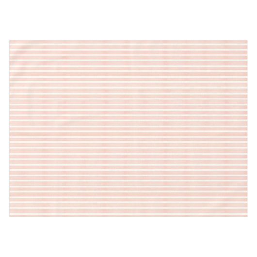 Nappe Bandes roses douces (Devant (Horizontal))