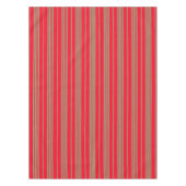 Nappe Bandes rouge et or (Devant)