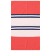 Nappe Bandes rouges et noires (Devant)