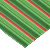 Nappe Bandes rouges et vertes (Angle)