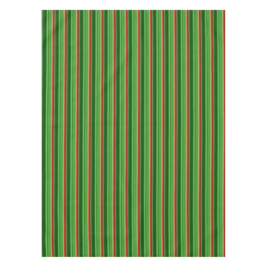 Nappe Bandes rouges et vertes (Devant)