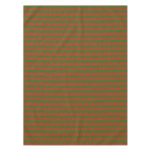 Nappe Bandes rouges et vertes (Devant)