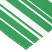 Nappe Bandes rouges et vertes (Angle)