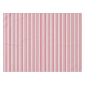 Nappe Bandes rouges gris mignonnes (Devant (Horizontal))