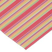 Nappe Bandes rouges mignonnes (Angle)