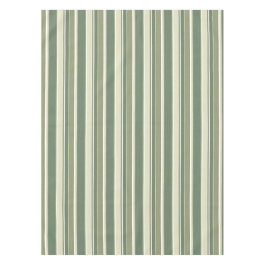 Nappe Bandes vert olive (Devant)
