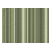 Nappe Bandes vert olive (Devant (Horizontal))