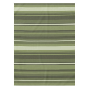 Nappe Bandes vert olive