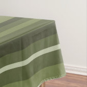Nappe Bandes vert olive (In Situ)