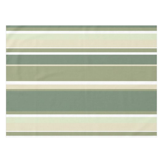 Nappe Bandes vert olive (Devant (Horizontal))