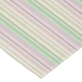 Nappe Bandes vert violet rose jaune (Angle)