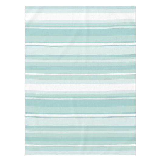 Nappe Bandes vertes à la menthe (Devant)