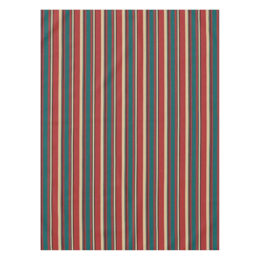 Nappe Bandes verticales chaudes classiques, teintes auto (Devant)