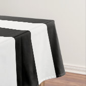 Nappe Bandes Verticales Noires Et Blanches (In Situ)