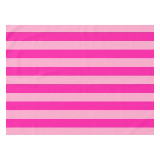 Nappe Bandes verticales rose chaud (Devant (Horizontal))