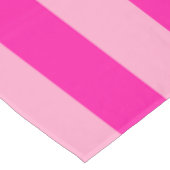 Nappe Bandes verticales rose chaud (Angle)