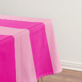 Nappe Bandes verticales rose chaud (In Situ)