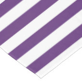 Nappe Bandes violettes et blanches (Angle)
