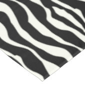 Nappe Bandes zébrées - Noir et Blanc (Angle)