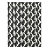 Nappe Bandes zébrées - Noir et Blanc (Devant)
