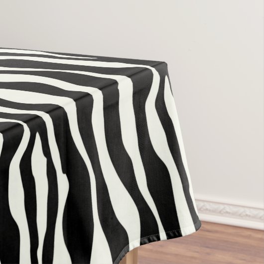 Nappe Bandes zébrées - Noir et Blanc (In Situ)
