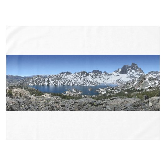 Nappe Banner Peak sur le lac Garnet - Sierra Nevada (Devant (Horizontal))