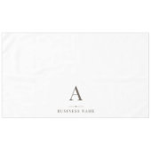 Nappe Bannière de table élégante pour entreprises (Devant (Horizontal))