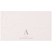 Nappe Bannière de table Marque Entreprise Rose Fardée (Devant (Horizontal))