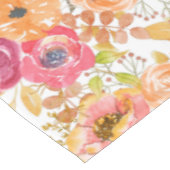 Nappe Baptême de mariage aquarelle florale d'automne bot (Angle)