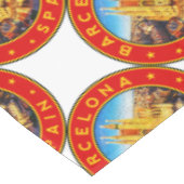 Nappe Barcelone, Spain, circle, red (Angle)