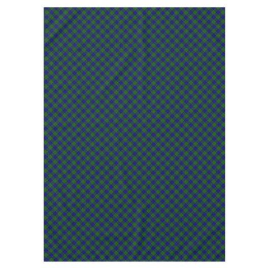 Nappe Barclay tartan bleu vert plaid (Devant)
