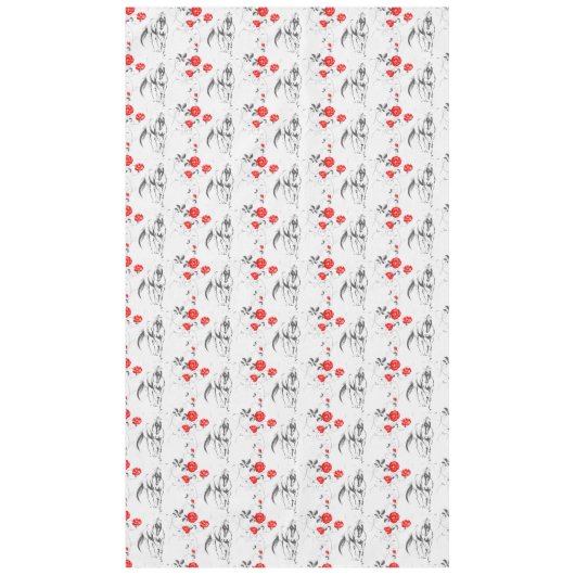 Nappe baroque à cheval (Devant)